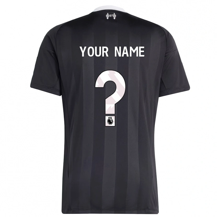 Danxen Heren Liverpool FC Zwart Wit Keepersshirt 2025/26 T-Shirt