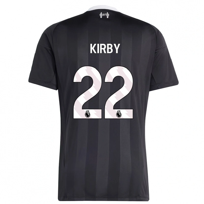 Danxen Heren Faye Kirby #22 Zwart Wit Keepersshirt 2025/26 T-Shirt