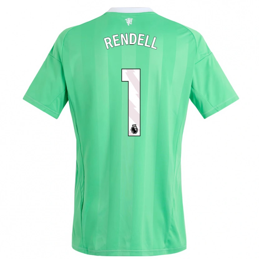 Danxen Heren Kayla Rendell #1 Smaragdgroen Keepersshirt 2025/26 T-Shirt