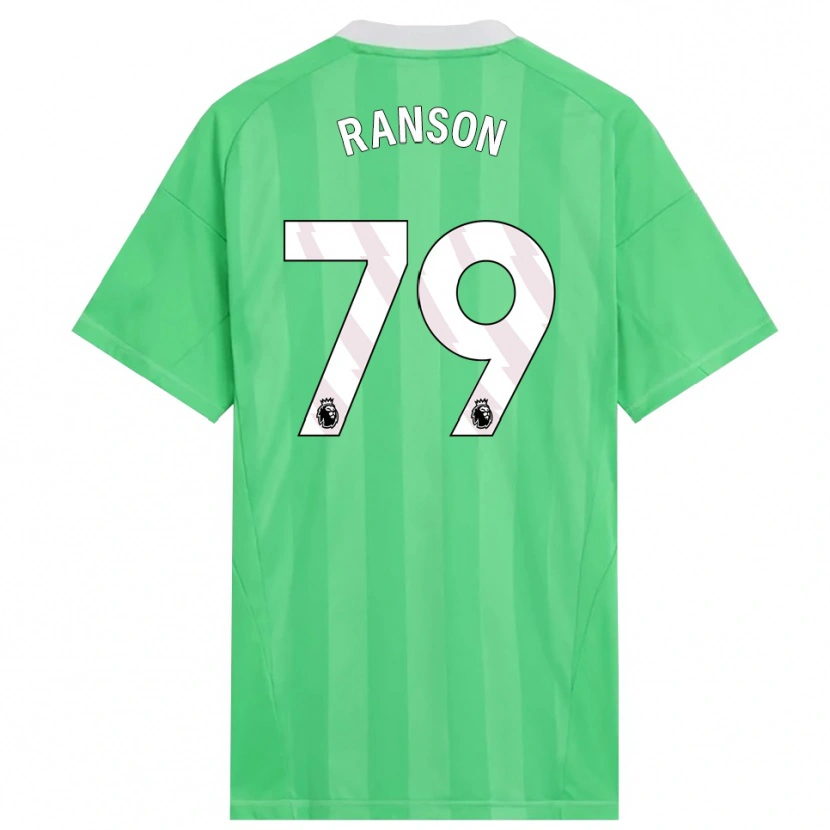 Danxen Heren Khari Ranson #79 Lichtgroen Wit Keepersshirt 2025/26 T-Shirt