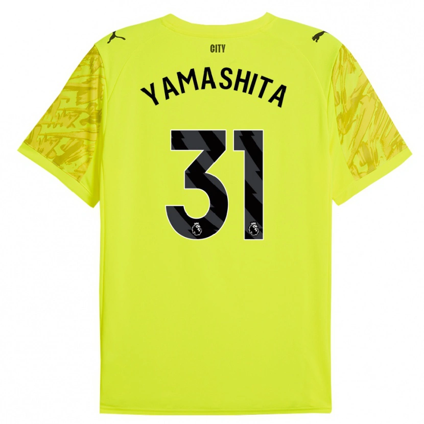 Danxen Heren Ayaka Yamashita #31 Geel Oranje Zwart Keepersshirt 2025/26 T-Shirt
