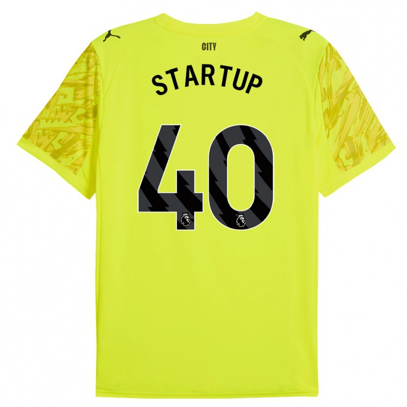 Danxen Heren Katie Startup #40 Geel Oranje Zwart Keepersshirt 2025/26 T-Shirt