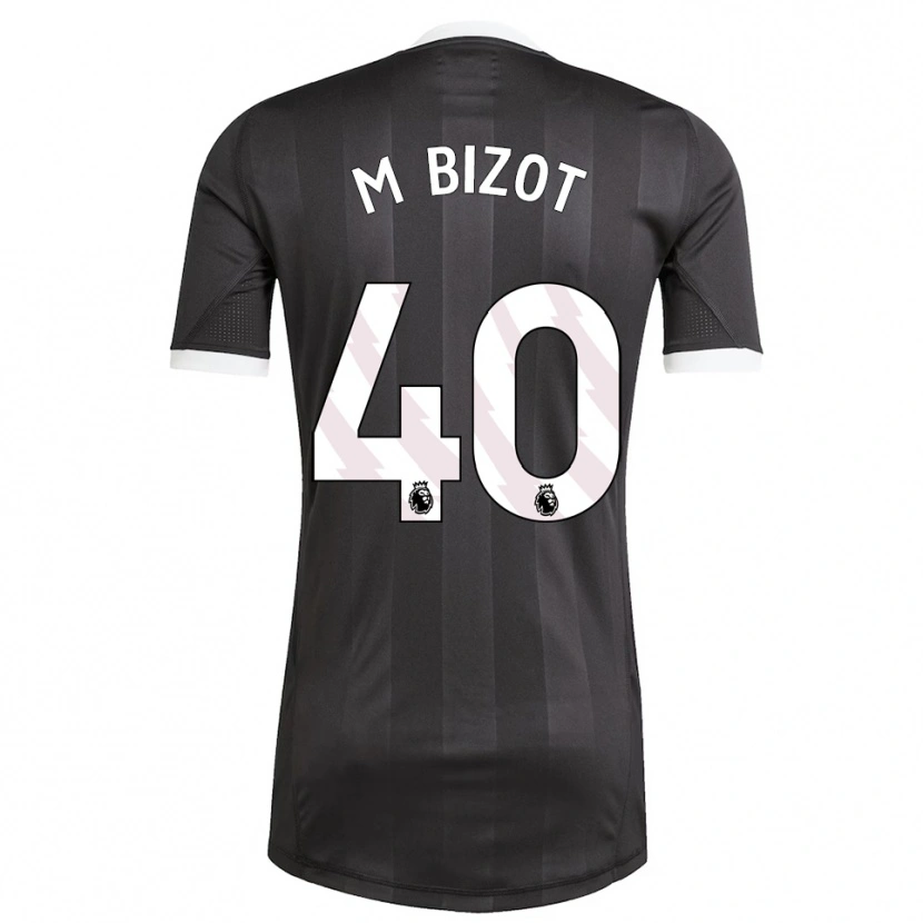 Danxen Heren Marco Bizot #40 Zwart Wit Keepersshirt 2025/26 T-Shirt