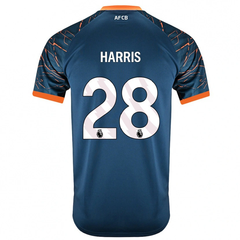 Danxen Heren Charlotte Harris #28 Donker Leisteen Blauw Keepersshirt 2025/26 T-Shirt