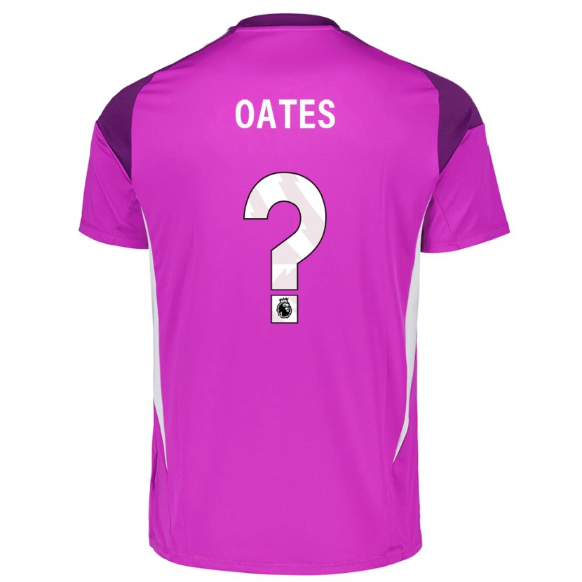 Danxen Heren Charlotte Oates #0 Paars Wit Keepersshirt 2025/26 T-Shirt