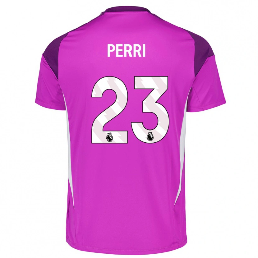 Danxen Heren Lucas Perri #23 Paars Wit Keepersshirt 2025/26 T-Shirt