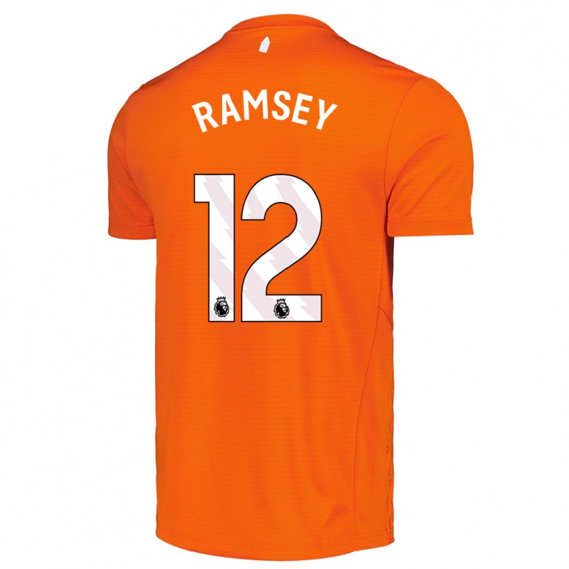 Danxen Heren Emily Ramsey #12 Oranje Zwart Keepersshirt 2025/26 T-Shirt