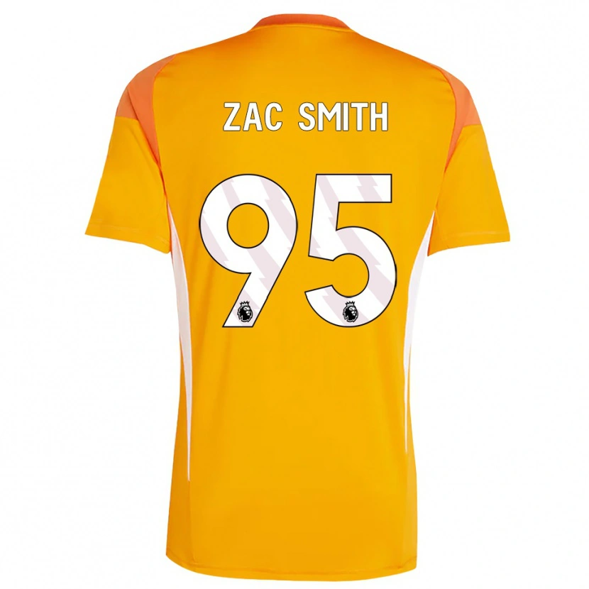 Danxen Heren Zac Smith #95 Oranje Wit Keepersshirt 2025/26 T-Shirt