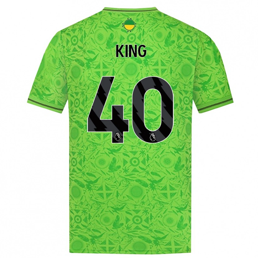 Danxen Heren Tom King #40 Groen Zwart Keepersshirt 2025/26 T-Shirt
