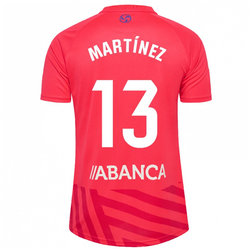 Danxen Heren Naiara Martínez #13 Rood Wit Keepersshirt 2025/26 T-Shirt