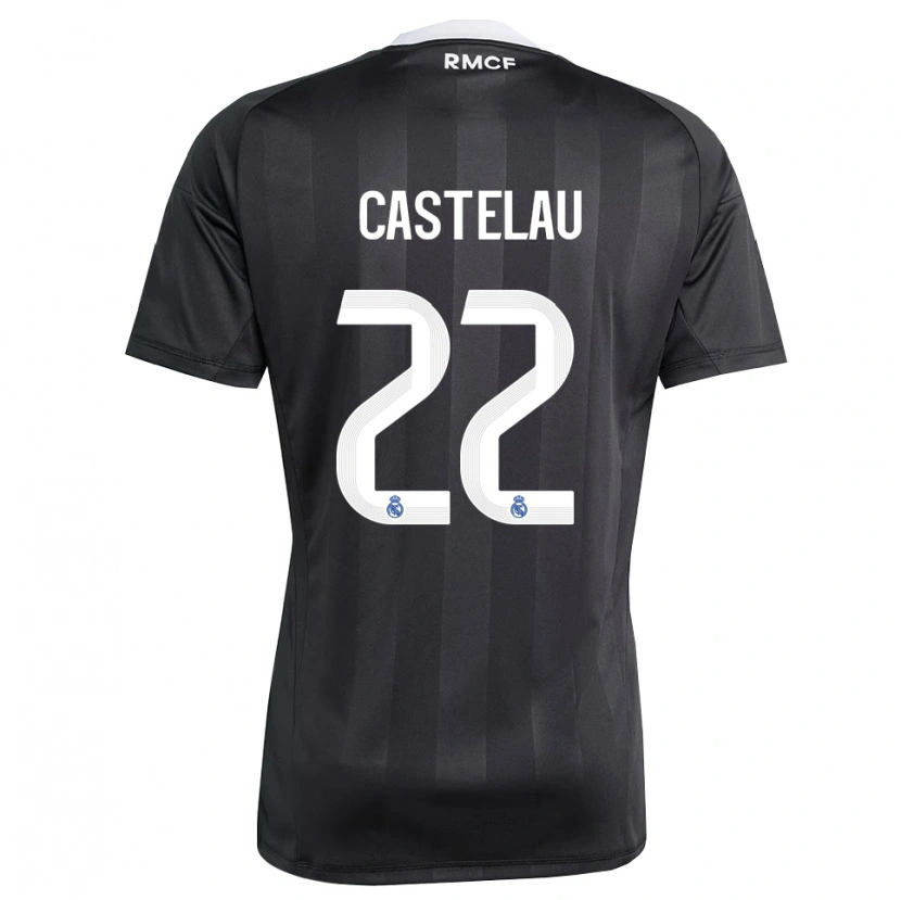 Danxen Heren Alber Castelau #22 Zwart Wit Keepersshirt 2025/26 T-Shirt