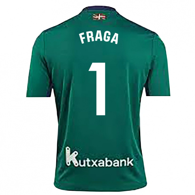 Danxen Heren Aitor Fraga #1 Marineblauw Groen Keepersshirt 2025/26 T-Shirt