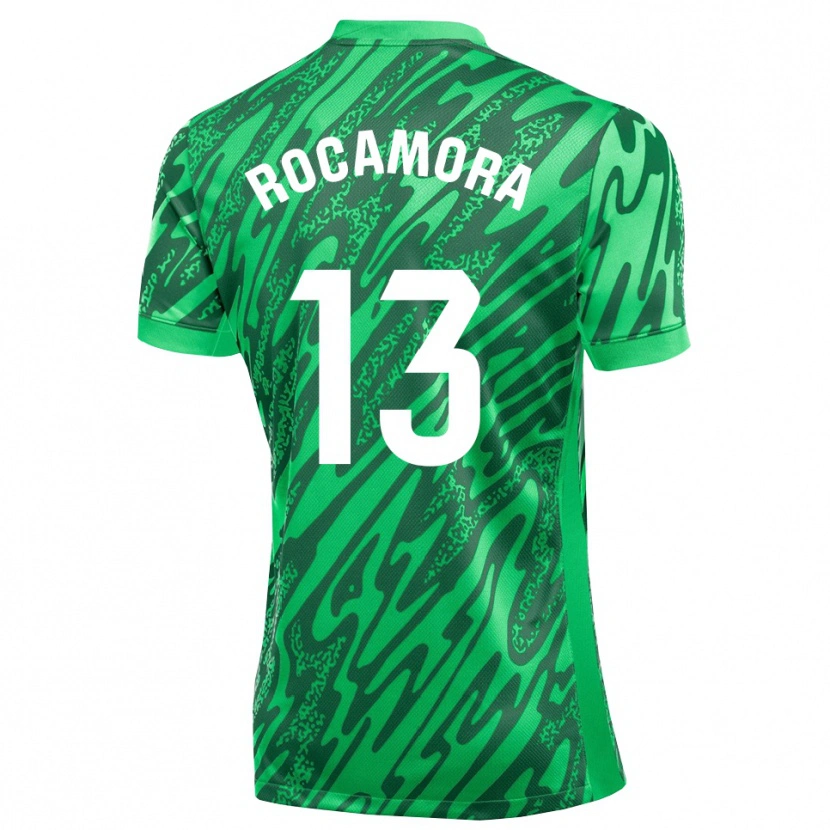Danxen Heren María Rocamora Díaz #13 Donkergroen Wit Keepersshirt 2025/26 T-Shirt