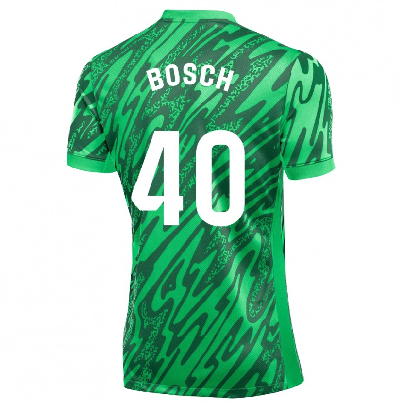 Danxen Heren Owen Bosch #40 Donkergroen Wit Keepersshirt 2025/26 T-Shirt