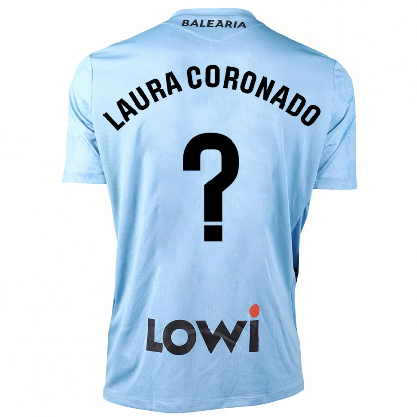 Danxen Heren Laura Coronado Vilchez #0 Lichtblauw Zwart Keepersshirt 2025/26 T-Shirt