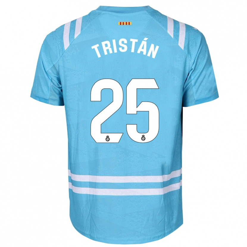 Danxen Heren Pol Tristán #25 Lichtblauw Wit Keepersshirt 2025/26 T-Shirt