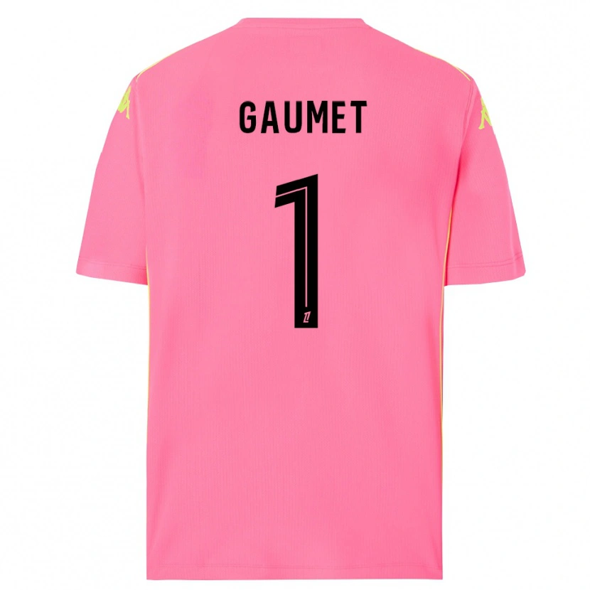 Danxen Heren Noa Gaumet #1 Hot Pink Zwart Keepersshirt 2025/26 T-Shirt