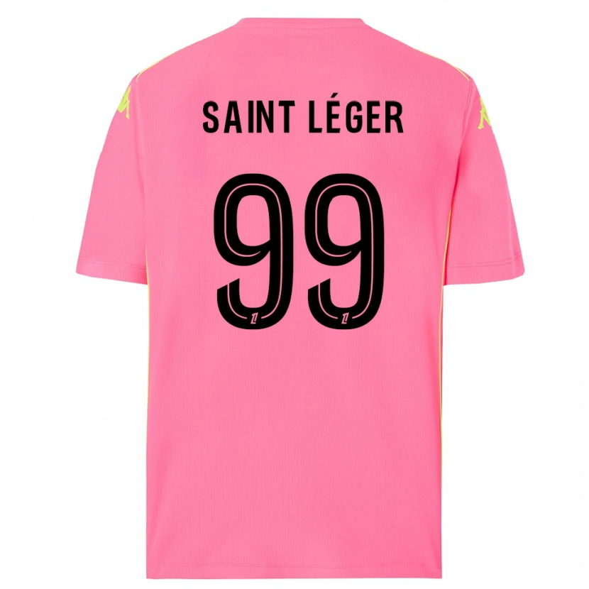 Danxen Heren Maureen Saint Léger #99 Hot Pink Zwart Keepersshirt 2025/26 T-Shirt