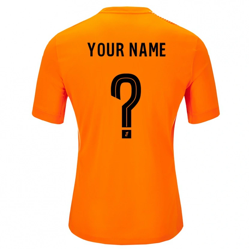 Danxen Heren Paris Saint-Germain Oranje Zwart Keepersshirt 2025/26 T-Shirt