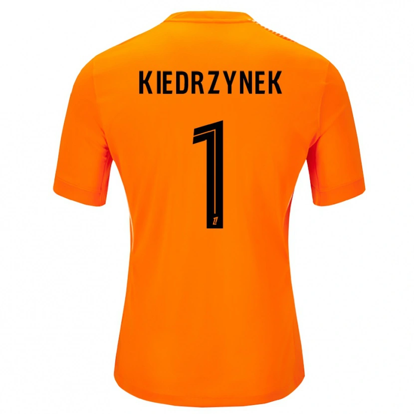 Danxen Heren Katarzyna Kiedrzynek #1 Oranje Zwart Keepersshirt 2025/26 T-Shirt
