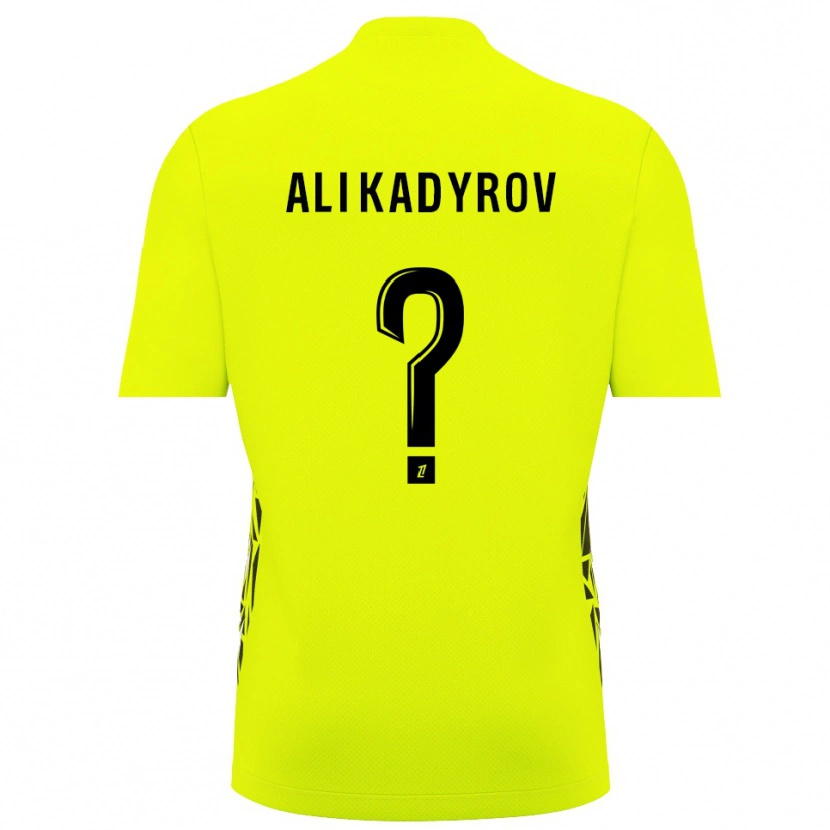 Danxen Heren Tourpal Ali Kadyrov #0 Fluorescerend Groen Keepersshirt 2025/26 T-Shirt