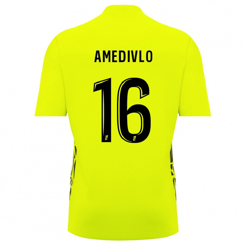 Danxen Heren Rayann Amedivlo #16 Fluorescerend Groen Keepersshirt 2025/26 T-Shirt