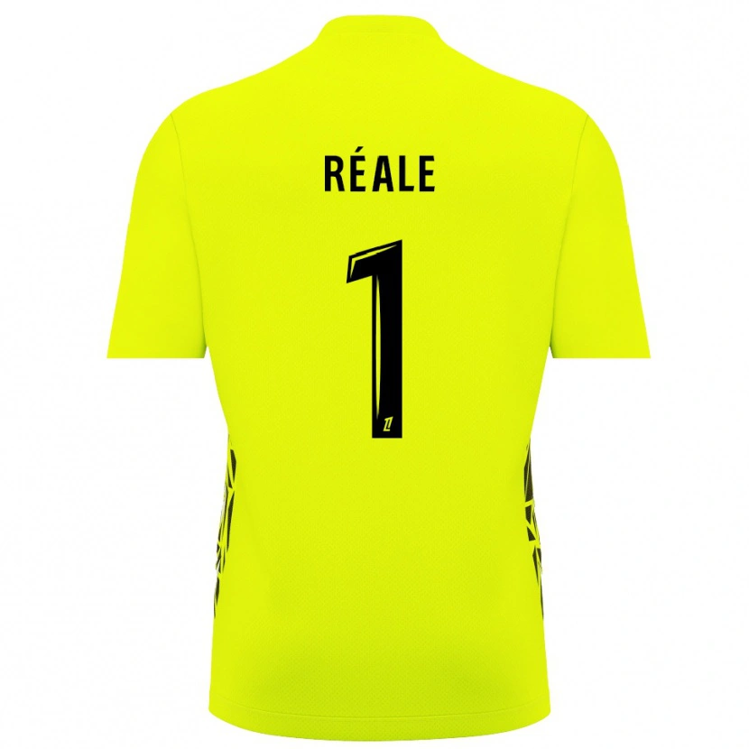 Danxen Heren Pierre Réale #1 Fluorescerend Groen Keepersshirt 2025/26 T-Shirt