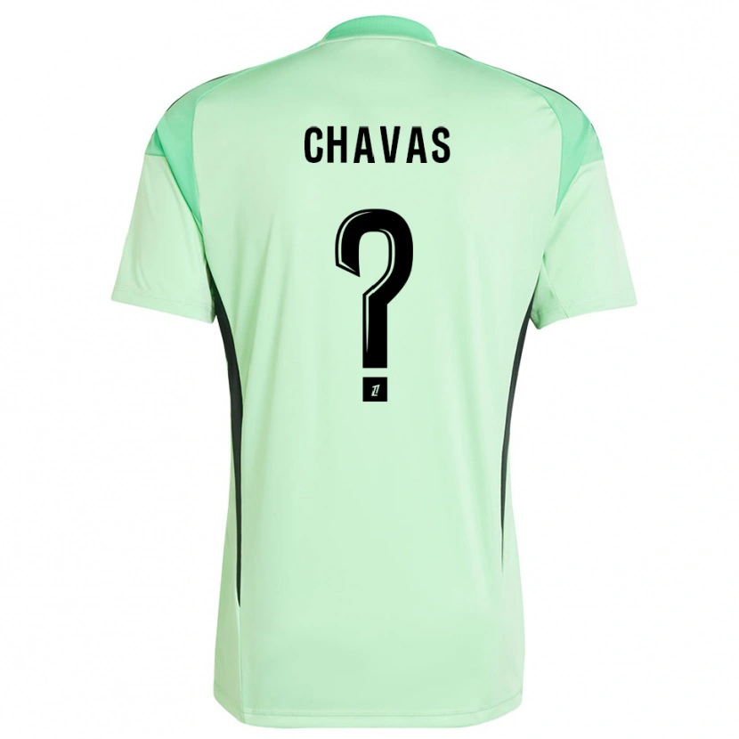 Danxen Heren Mylène Chavas #0 Lichtgroen Zwart Keepersshirt 2025/26 T-Shirt