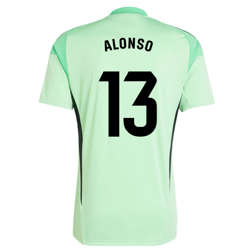 Danxen Heren Maikel Alonso #13 Lichtgroen Zwart Keepersshirt 2025/26 T-Shirt