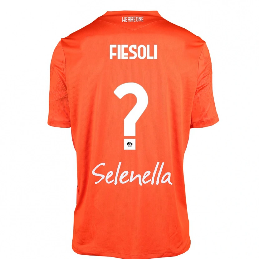 Danxen Heren Marta Fiesoli #0 Oranje Zwart Wit Keepersshirt 2025/26 T-Shirt