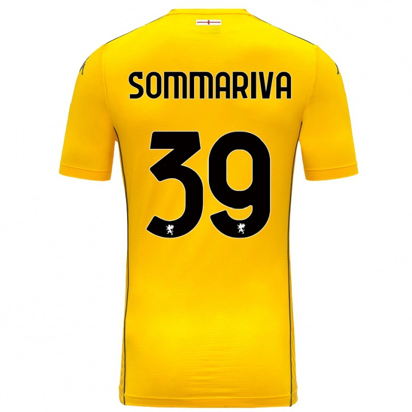 Danxen Heren Daniele Sommariva #39 Donker Geel Zwart Keepersshirt 2025/26 T-Shirt