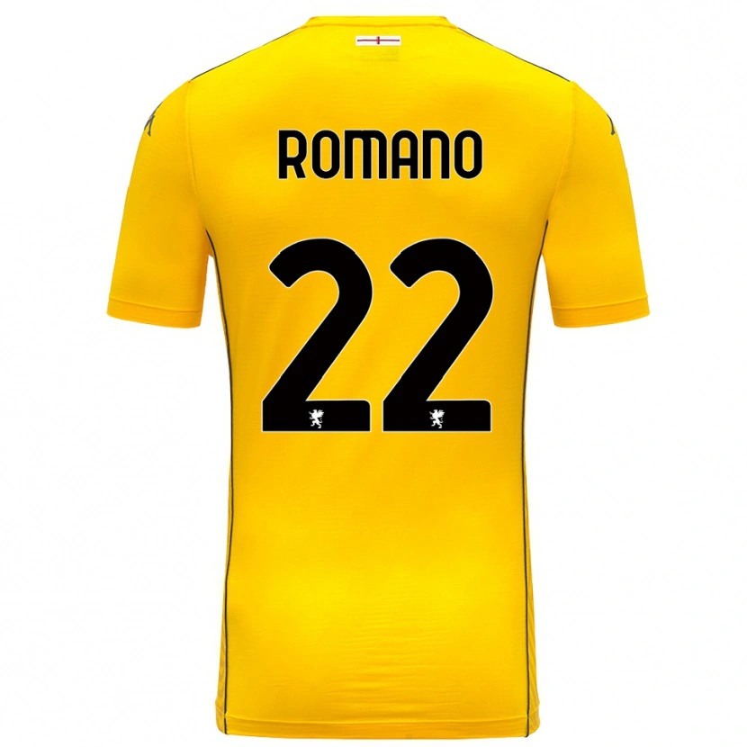 Danxen Heren Andrew Romano #22 Donker Geel Zwart Keepersshirt 2025/26 T-Shirt
