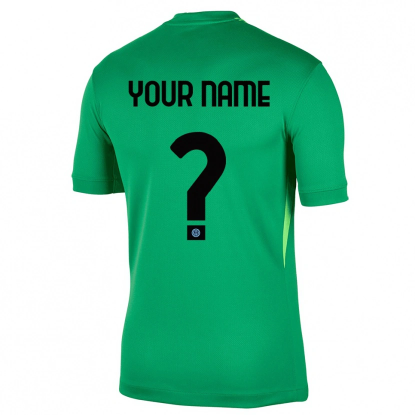 Danxen Heren Inter Milan Licht Groen Zwart Keepersshirt 2025/26 T-Shirt