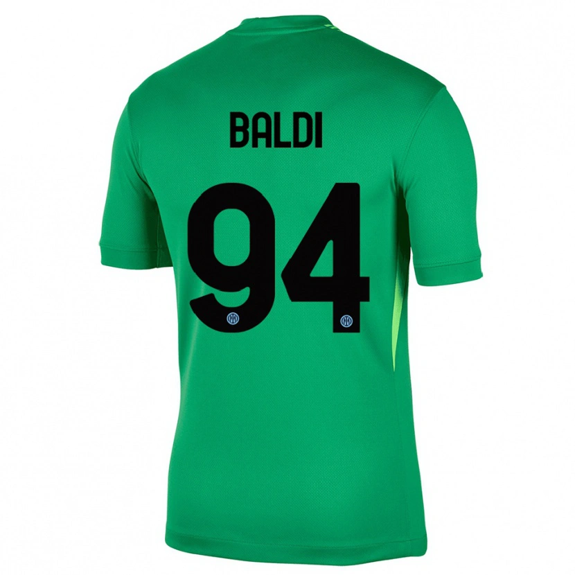 Danxen Heren Rachele Baldi #94 Licht Groen Zwart Keepersshirt 2025/26 T-Shirt