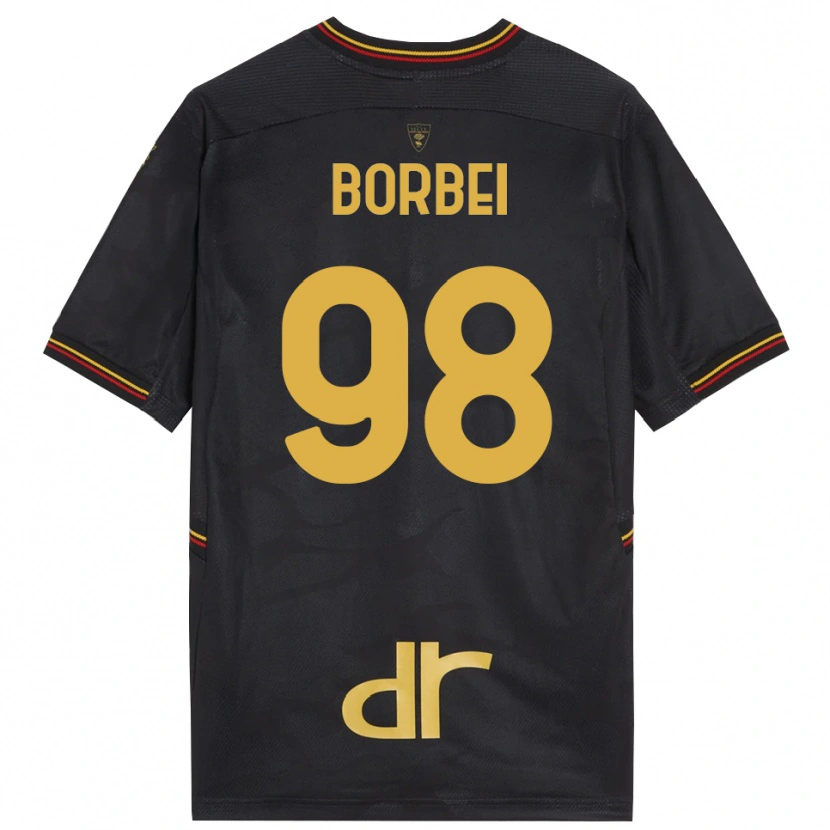 Danxen Heren Alexandru Borbei #98 Zwart Bruin Keepersshirt 2025/26 T-Shirt