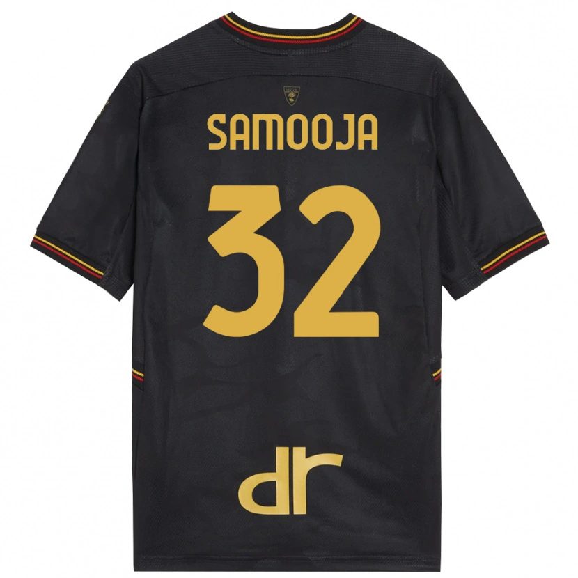 Danxen Heren Jasper Samooja #32 Zwart Bruin Keepersshirt 2025/26 T-Shirt