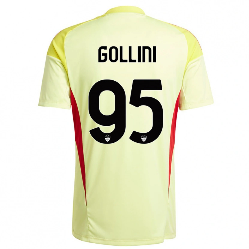 Danxen Heren Pierluigi Gollini #95 Licht Geel Oranje Keepersshirt 2025/26 T-Shirt