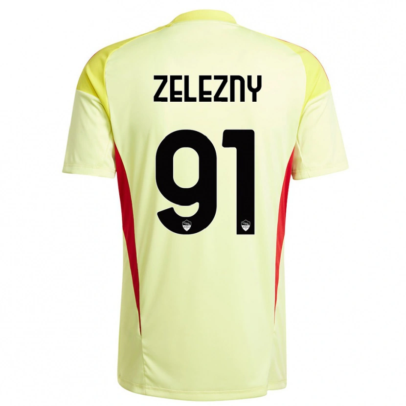 Danxen Heren Radoslaw Zelezny #91 Licht Geel Oranje Keepersshirt 2025/26 T-Shirt