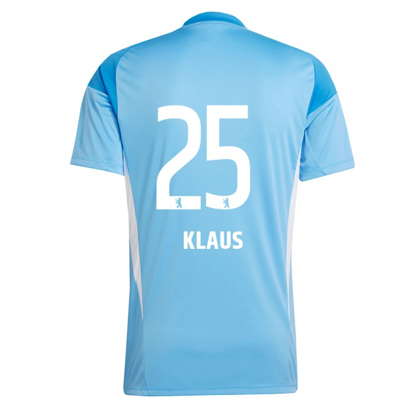 Danxen Heren Carl Klaus #25 Blauw Zwart Keepersshirt 2025/26 T-Shirt