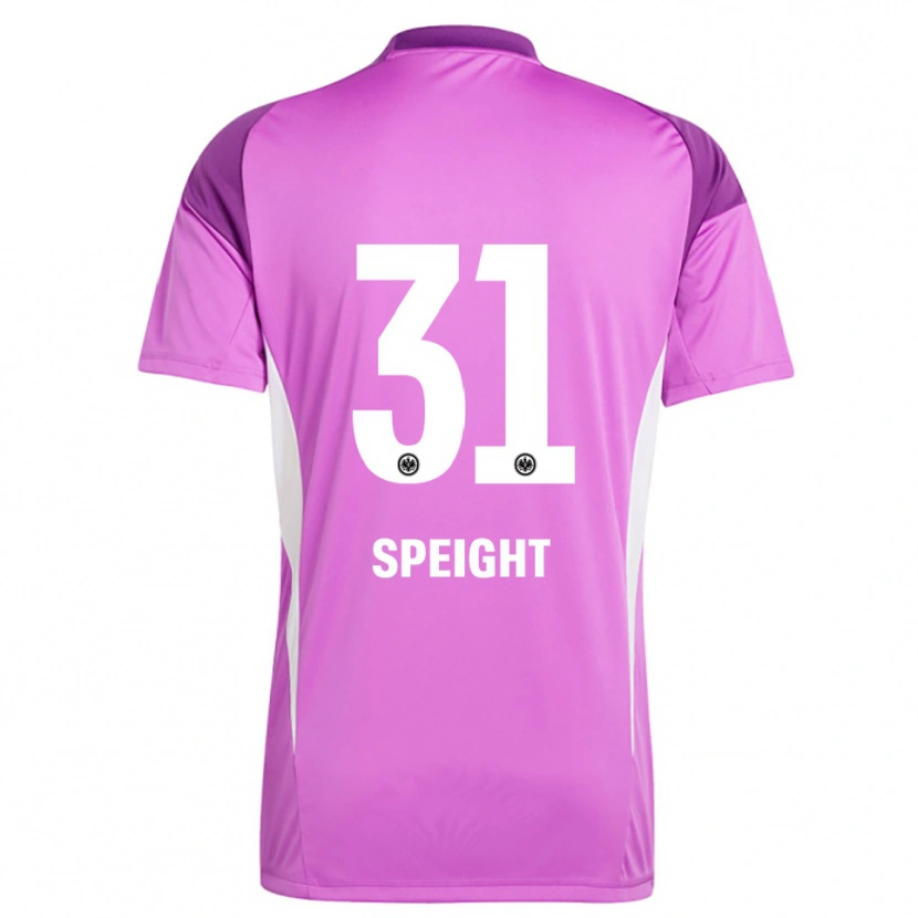Danxen Heren Benjamin Speight #31 Lila Wit Keepersshirt 2025/26 T-Shirt