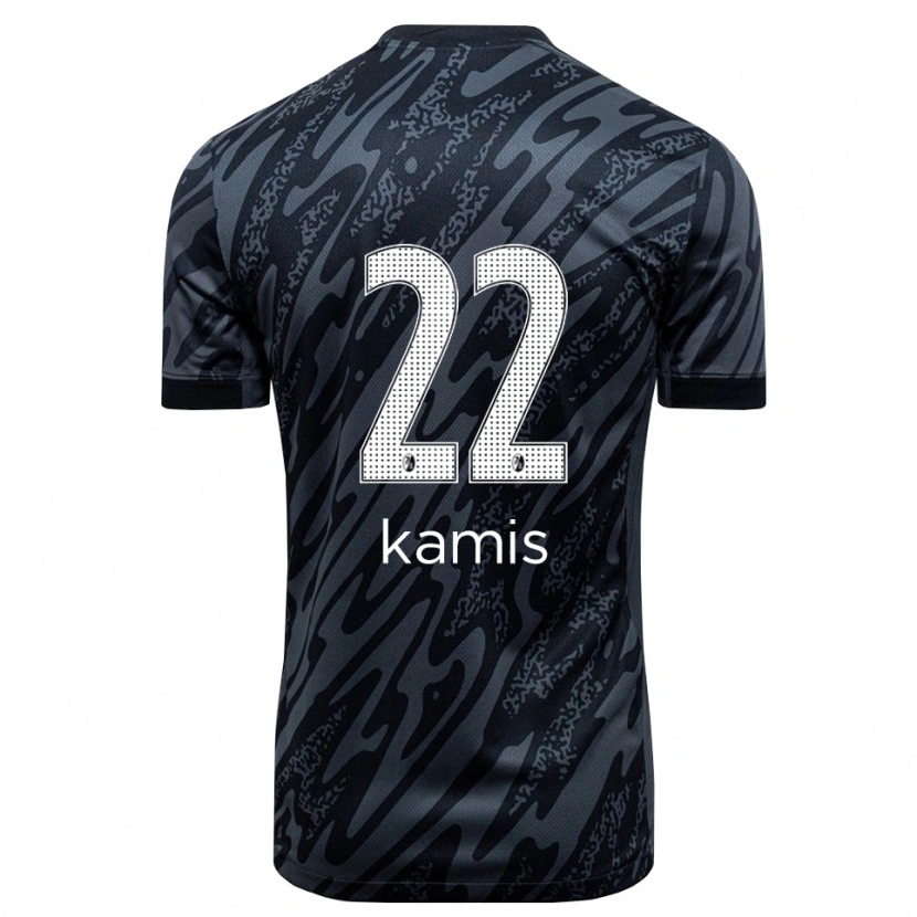 Danxen Heren Marcel Kamis #22 Zwart Wit Keepersshirt 2025/26 T-Shirt