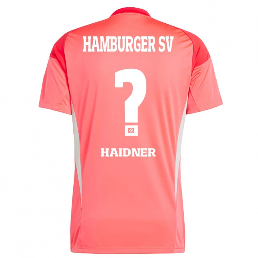 Danxen Heren Larissa Haidner #0 Rood Oranje Keepersshirt 2025/26 T-Shirt