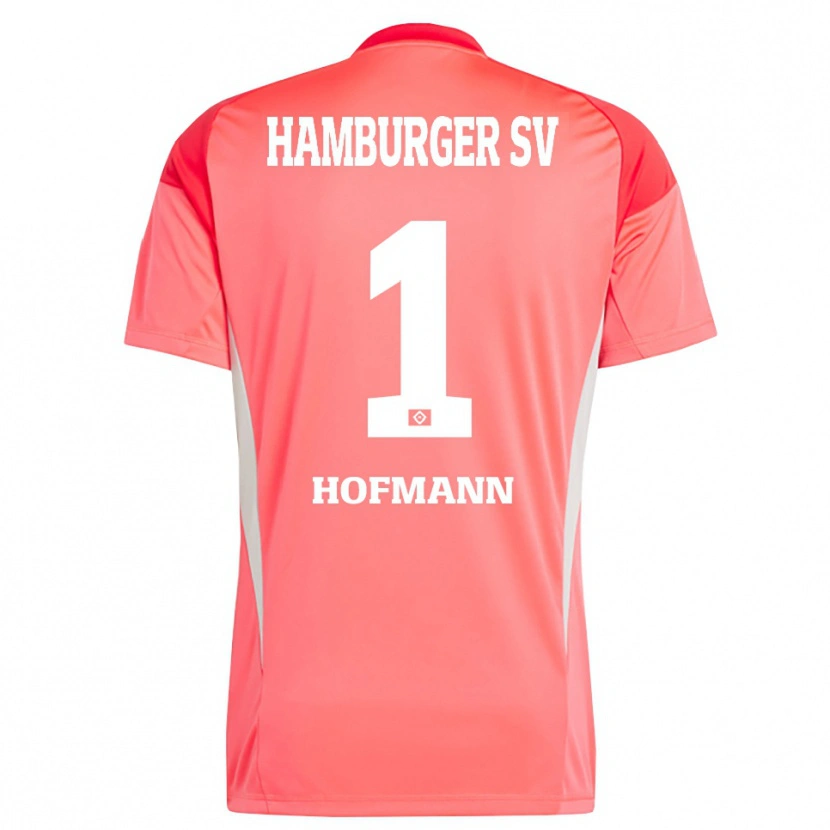 Danxen Heren Tobias Hofmann #1 Rood Oranje Keepersshirt 2025/26 T-Shirt