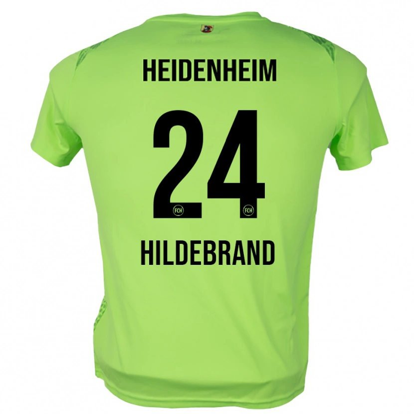 Danxen Heren Jan Hildebrandt #24 Bleek Groen Keepersshirt 2025/26 T-Shirt