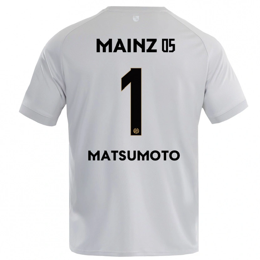 Danxen Heren Mamiko Matsumoto #1 Lichtgrijs Blauw Keepersshirt 2025/26 T-Shirt