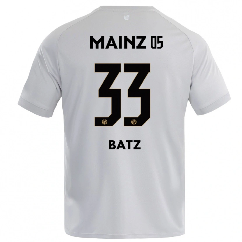 Danxen Heren Daniel Batz #33 Lichtgrijs Blauw Keepersshirt 2025/26 T-Shirt