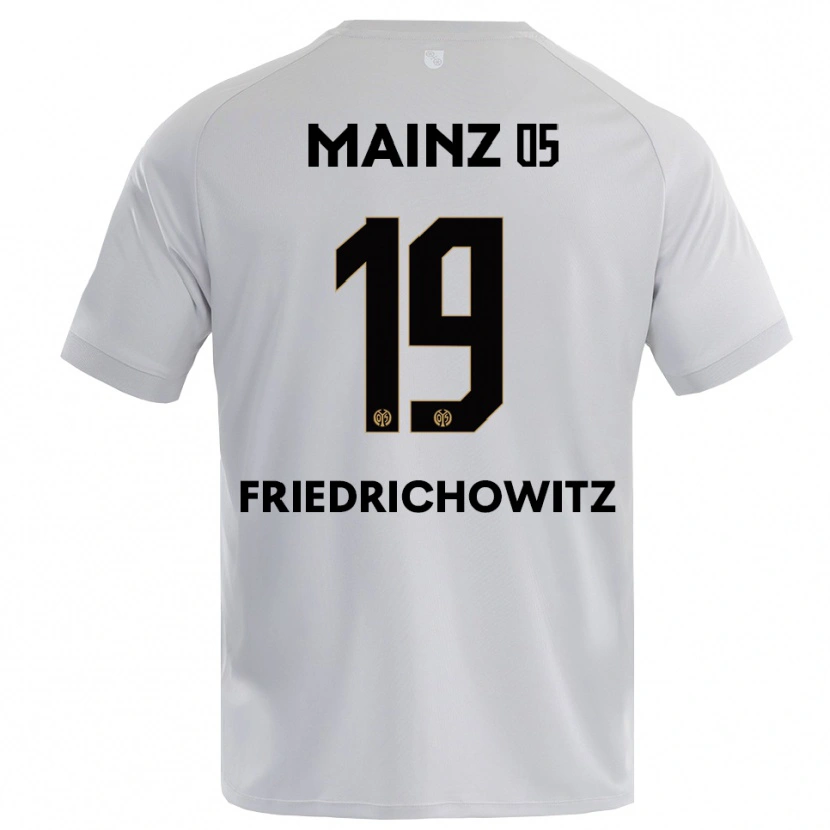 Danxen Heren Anna Friedrichowitz #19 Lichtgrijs Blauw Keepersshirt 2025/26 T-Shirt