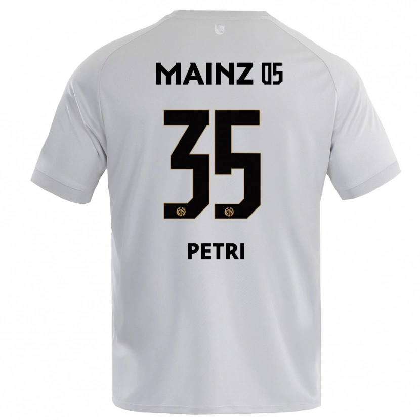 Danxen Heren Jolina Petri #35 Lichtgrijs Blauw Keepersshirt 2025/26 T-Shirt