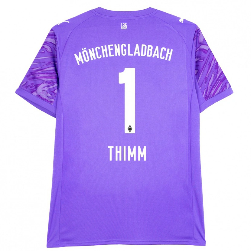 Danxen Heren Joshua Thimm #1 Lila Wit Keepersshirt 2025/26 T-Shirt