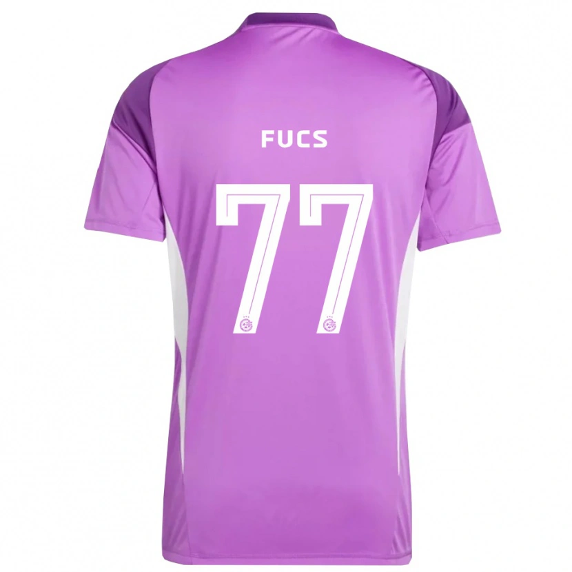 Danxen Heren Roee Fucs #77 Lila Paars Keepersshirt 2025/26 T-Shirt